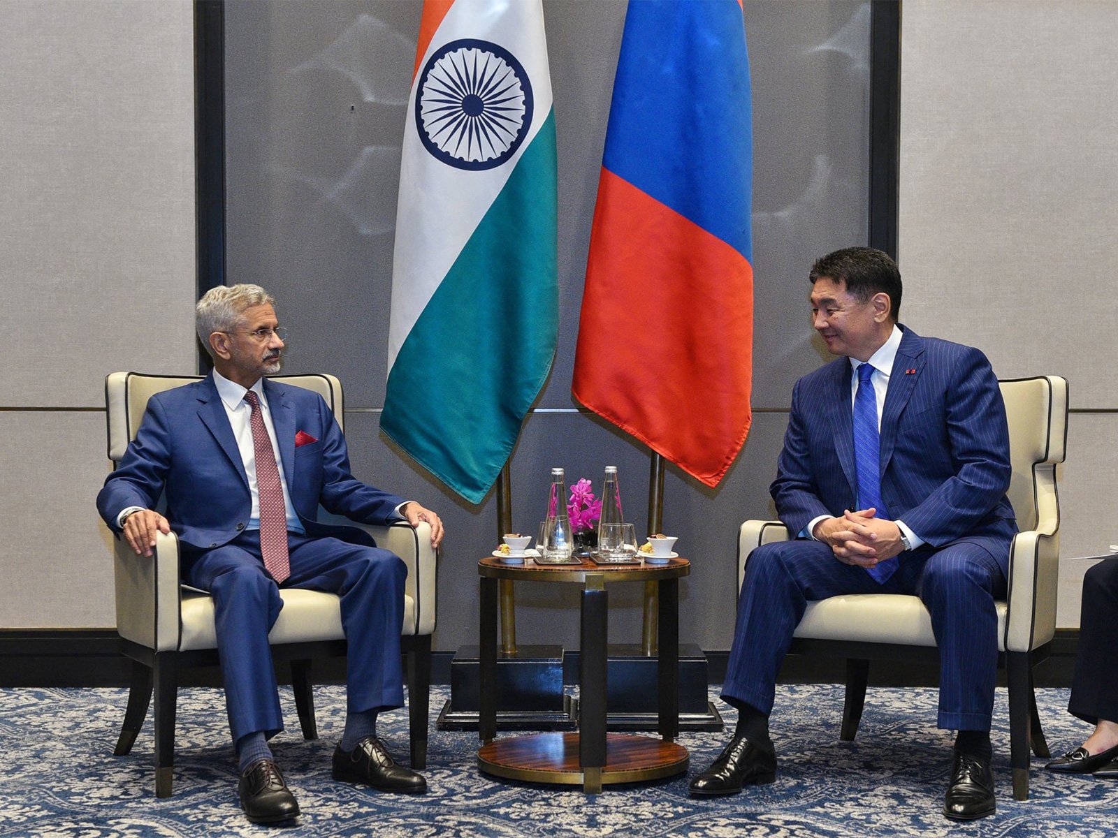 Jaishankar meets Mongolian President Khurelsukh Ukhnaa to strengthen bilateral ties