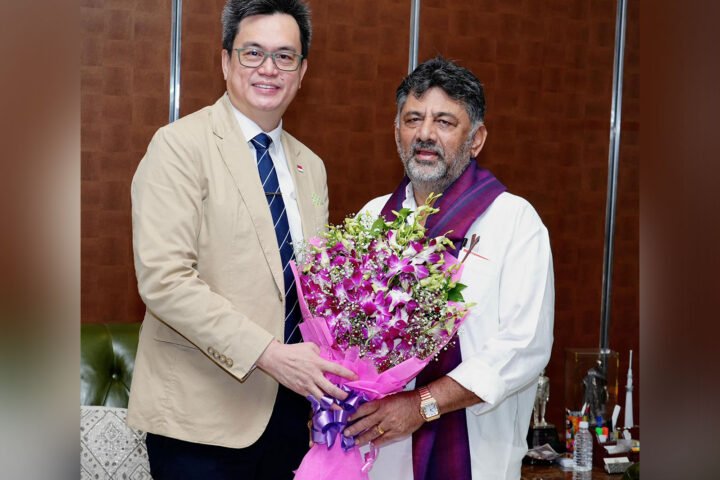 Karnataka deputy chief minister meets Singapore consul-general to enhance urban development and investment cooperation