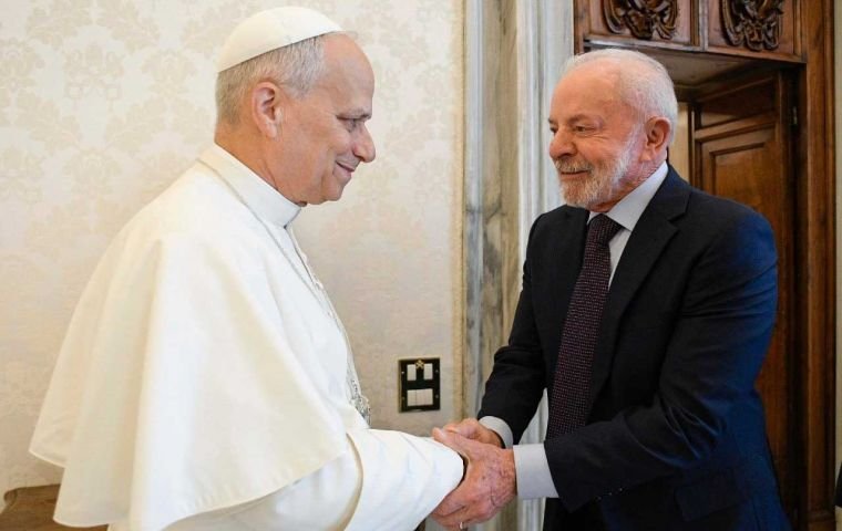 Lula discusses global inequality and Brazil's progress with Pope Leo XIV at Vatican