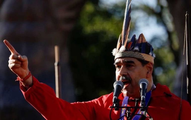Maduro orders military to prepare indigenous militias amid perceived US threats