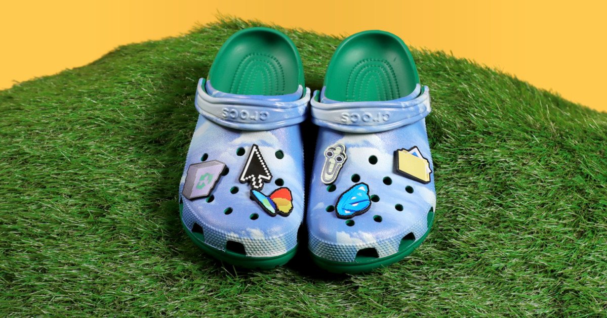Microsoft launches Windows XP-themed Crocs for $79.95 with nostalgic charms