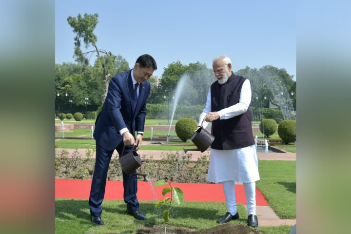 Modi and Mongolian president collaborate on tree planting initiative for environmental sustainability