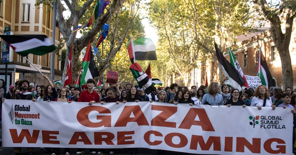 Pro-Palestinian protests in Rome lead to clashes with police amid ongoing Gaza crisis