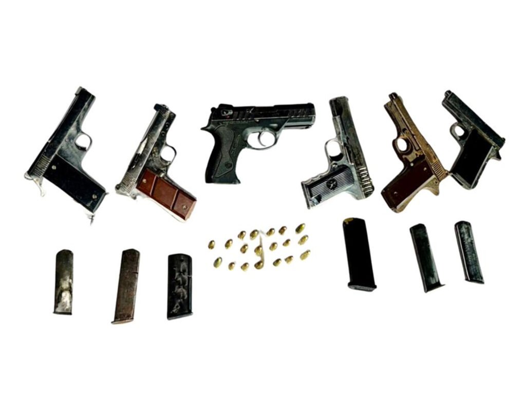 Punjab police arrest two Bambiha gang associates, seize illegal firearms and ammunition