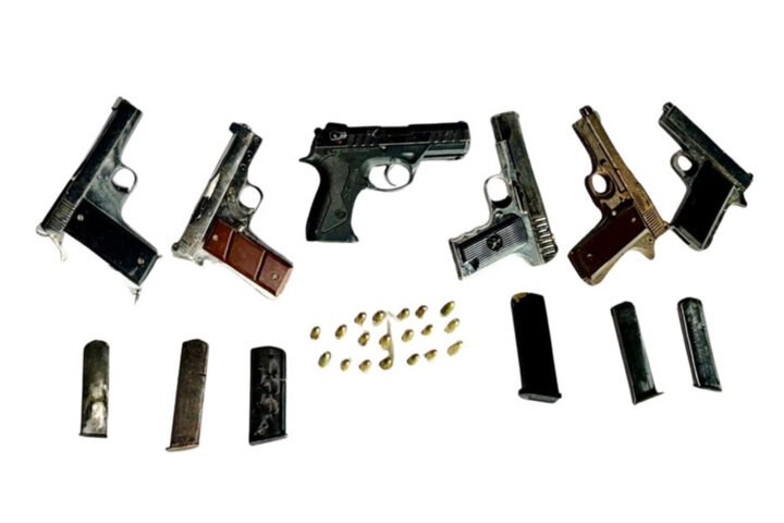 Punjab police arrest two Bambiha gang associates, seize illegal firearms and ammunition