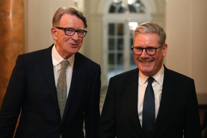 Starmer indicates no future government role for Mandelson amid ongoing leave of absence