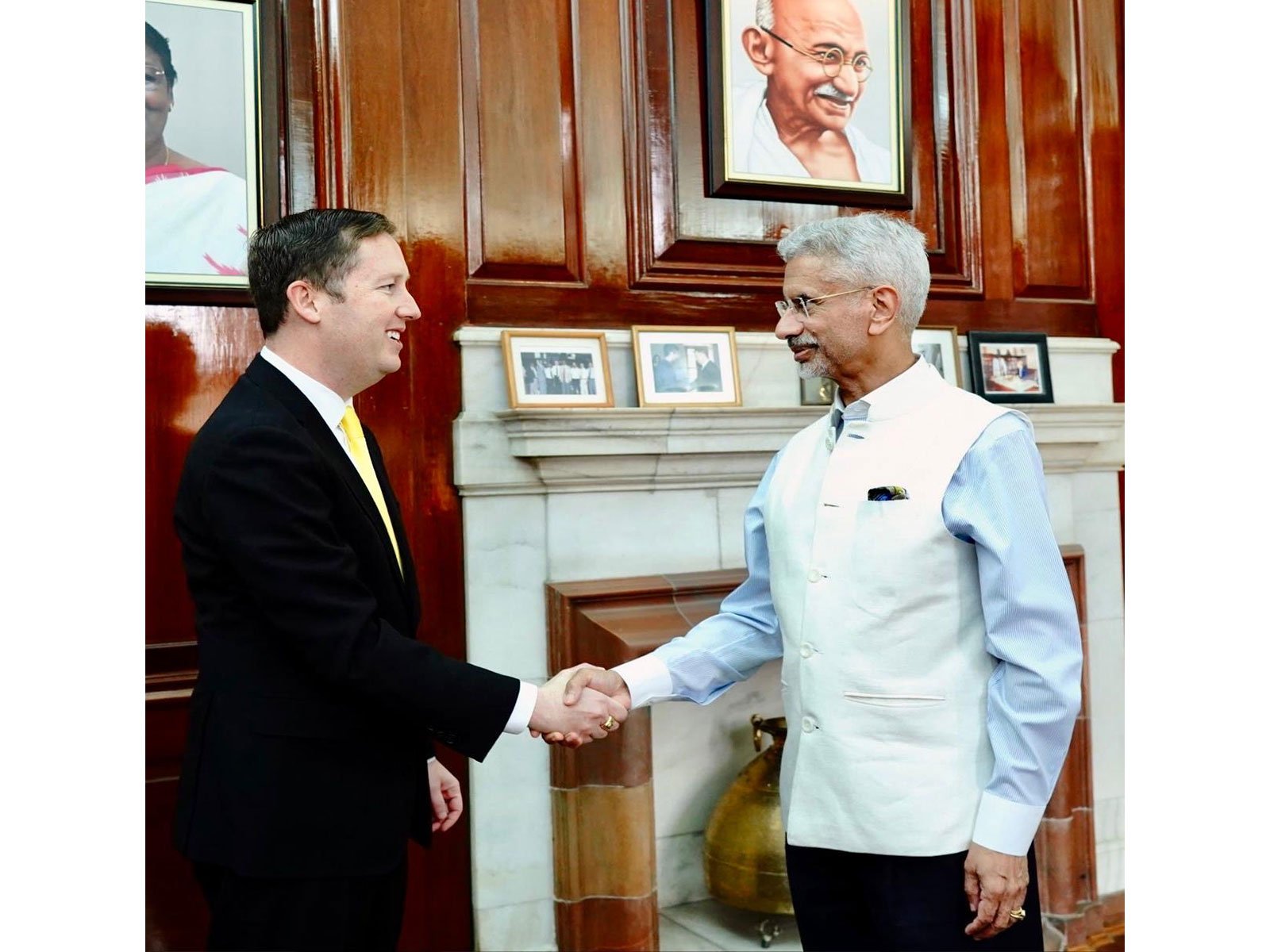 US ambassador-designate discusses deepening strategic partnership with India’s external affairs minister
