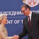 Von der Leyen urges Serbia to commit to EU membership and sanction Russia