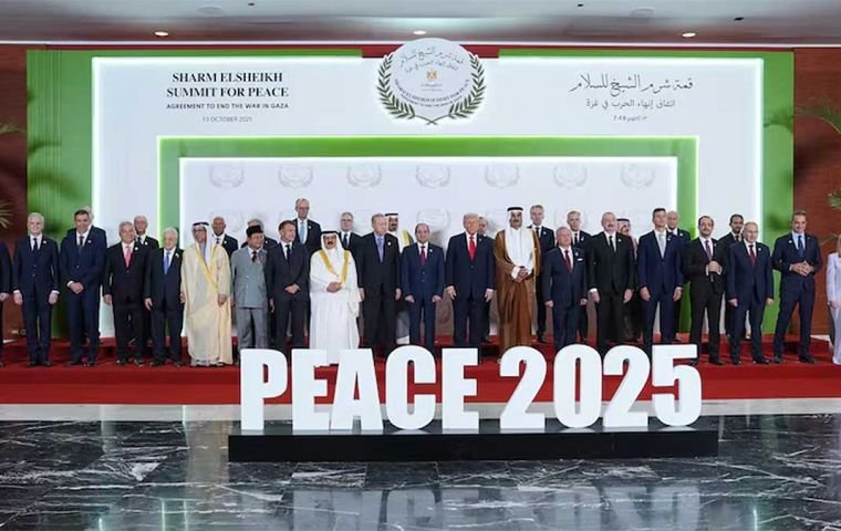 World leaders convene in Sharm el-Sheikh to sign Gaza ceasefire agreement